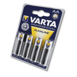 Image showing a pack of Varta Professional Industrial Batteries