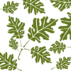 Image of Oak Leaves Camo Stencil