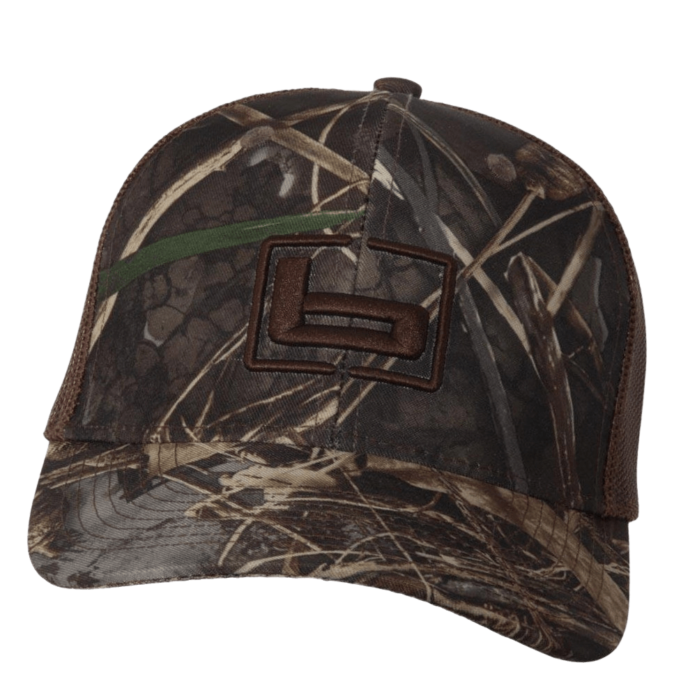 Banded Trucker Cap with logo for the passionate hunter